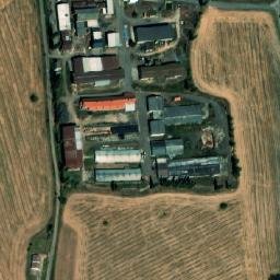 Satellite imagery of [Mutějovice] church t., CZ