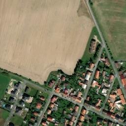Satellite imagery of [Řevničov] church t., CZ
