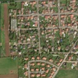 Satellite imagery of [Tursko] church t., CZ