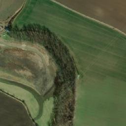 Satellite imagery of [Sluhy] church t., CZ