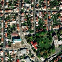 Satellite imagery of Sv.Jilji [Nymburk] church t., CZ