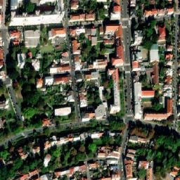 Satellite imagery of Sv.Jilji [Nymburk] church t., CZ