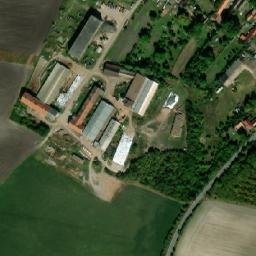 Satellite imagery of [Podmoky u Městce Králové] church sanctus t., CZ