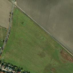 Satellite imagery of [Běrunice] church t., CZ