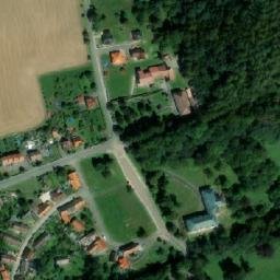 Satellite imagery of [Černíkovice] church t., CZ