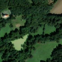 Satellite imagery of [Černíkovice] church t., CZ