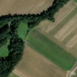 Satellite imagery of [Černíkovice] church t., CZ