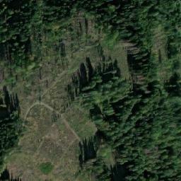 Satellite imagery of [Heřmanovice] church t., CZ