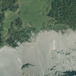 Satellite imagery of Mount O'Rourke, CA