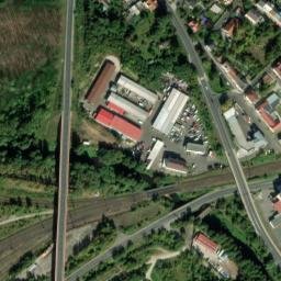 Satellite imagery of St.Jacob's [Sokolov] church t., CZ