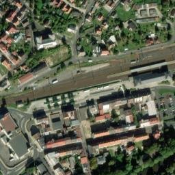 Satellite imagery of St.Jacob's [Sokolov] church t., CZ