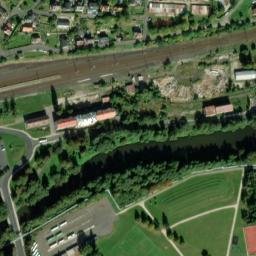 Satellite imagery of St.Jacob's [Sokolov] church t., CZ