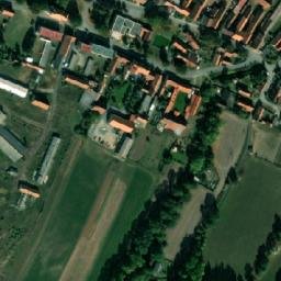 Satellite imagery of [Hředle] church t., CZ