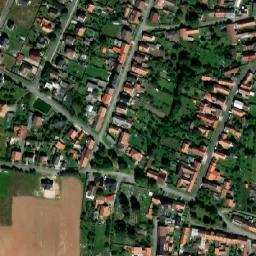 Satellite imagery of [Řevničov] church t., CZ