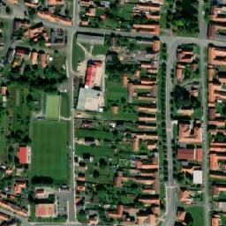 Satellite imagery of [Řevničov] church t., CZ