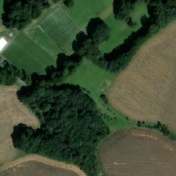 Satellite imagery of [Černíkovice] church t., CZ