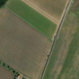 Satellite imagery of [Černíkovice] church t., CZ