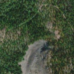 Satellite imagery of Mimenuh Mountain, CA
