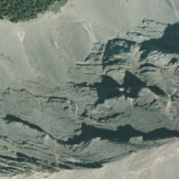Satellite imagery of Mount O'Rourke, CA