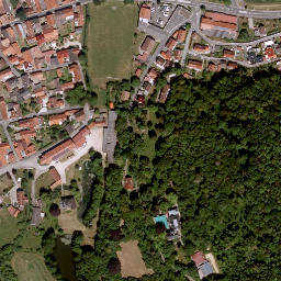 Satellite imagery of Schloß Maßbach, DE