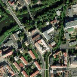 Satellite imagery of St.Jacob's [Sokolov] church t., CZ