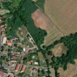 Satellite imagery of [Vroutek] church sanctus t., CZ