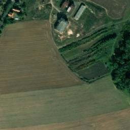 Satellite imagery of [Hředle] church t., CZ