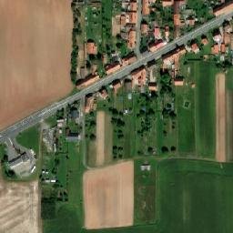 Satellite imagery of [Řevničov] church t., CZ