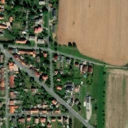 Satellite imagery of [Řevničov] church t., CZ
