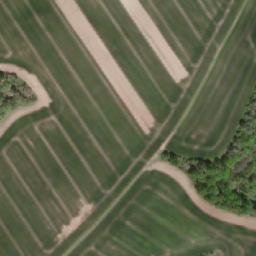 Satellite imagery of [Třebichovice] former brickyard chimney, CZ