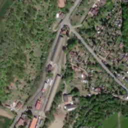 Satellite imagery of [Třebichovice] former brickyard chimney, CZ