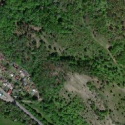 Satellite imagery of [Třebichovice] former brickyard chimney, CZ