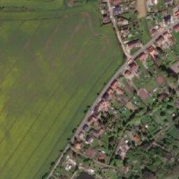 Satellite imagery of [Dřetovice] church t., CZ
