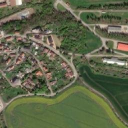 Satellite imagery of [Dřetovice] church t., CZ