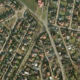 Satellite imagery of [Hovorčovice] church t., CZ