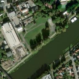 Satellite imagery of Sv.Jilji [Nymburk] church t., CZ