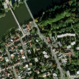 Satellite imagery of Sv.Jilji [Nymburk] church t., CZ