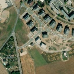 Satellite imagery of Kopec Sv.Jana [Hradec Králové-Třebeš] belfry, CZ