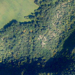 Satellite imagery of cairn, FR