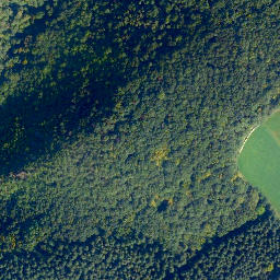 Satellite imagery of cairn, FR