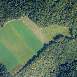 Satellite imagery of cairn, FR