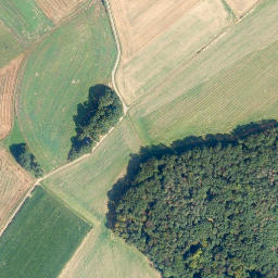 Satellite imagery of cairn, FR
