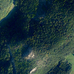 Satellite imagery of cairn, FR