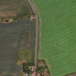 Satellite imagery of [Kryry-Strojetice] church t., CZ