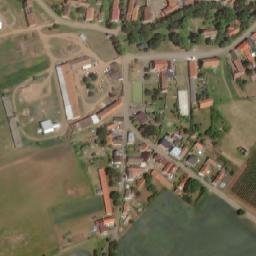 Satellite imagery of [Kryry-Běsno] church t., CZ