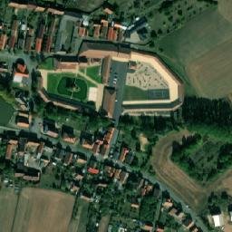 Satellite imagery of [Nesuchyně] church t., CZ