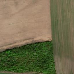 Satellite imagery of [Stehelčeves] former brewery chimney, CZ