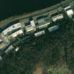 Satellite imagery of [Husinec u Řeže] factory chimney, CZ