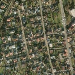 Satellite imagery of [Hovorčovice] church t., CZ