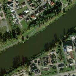 Satellite imagery of [Nymburk] factory chimney, CZ